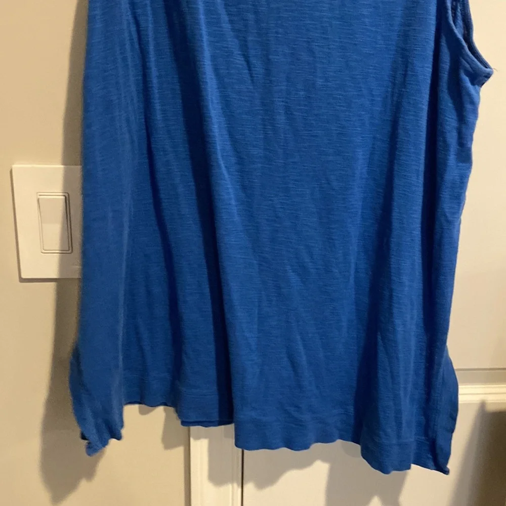 J•Jill Pima Sleeveless Tunic Tank Top - Picture 7 of 8